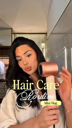Hair care routin