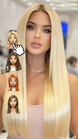 mudança de cabelo