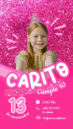 Invitación infantil