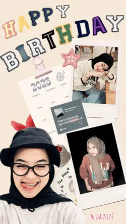 BIRTHDAY 16 AUGUST