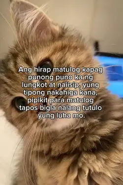 ang hirap matulog :<