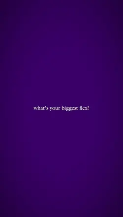 whatsyourbiggestflex