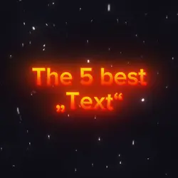The best 5 „text“