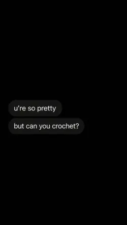 but can you crochet?
