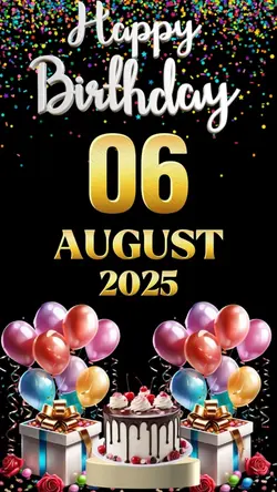 Birthday 06 Aug 2025