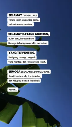 Juli | Agustus 