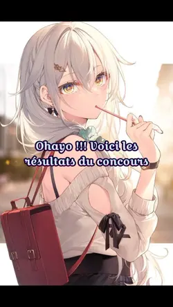 Resultat concours