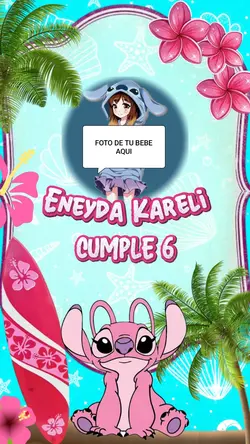 GRATIS Stitch rosa