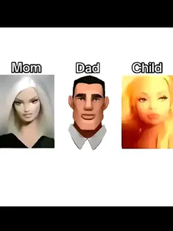 mom dad and child