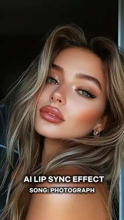 AI Lip sync effect 