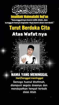 turut berduka cita