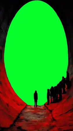 cave greenscreen