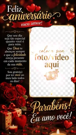 Aniversário, amor