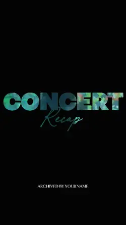 Concert Recap