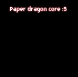 Paper dragon!