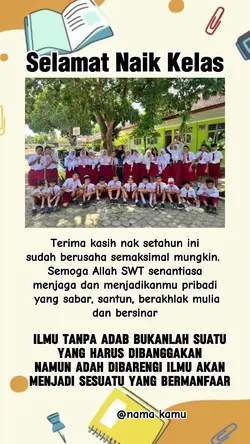 Selamat Naik Kelas