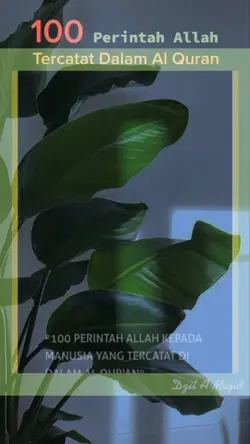 100 perintah Allah 