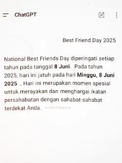 Best Friend Day 2025
