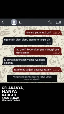 celakanya hanya kau 