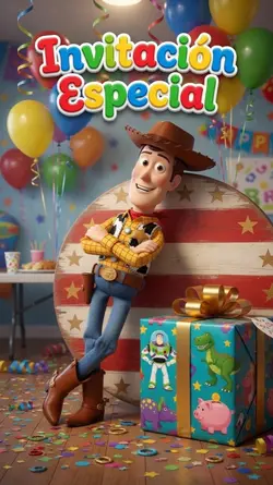 Invitacion Toy story