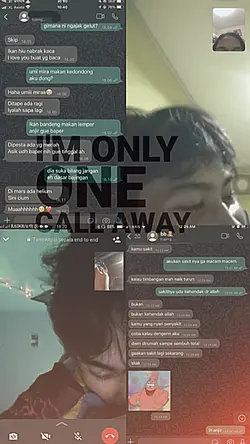i'm only away