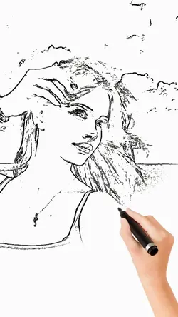 Sketch cartoon
