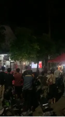 Nobar timnas 