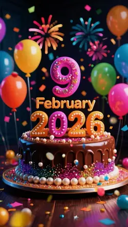 Birthday 9 Feb 2026