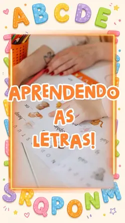 Aprendendo letras