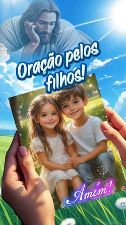 Oração pelos filhos!