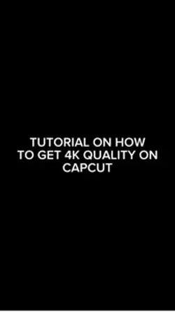 Tutorial on 4k 