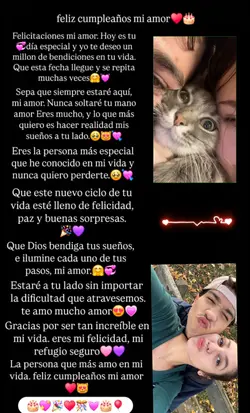 Felicidades amor 🥰