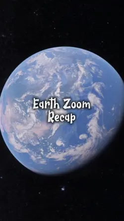 Earth zoom recap 