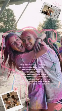Parabéns amiga! 💗