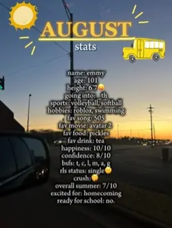 august statss . 🤑