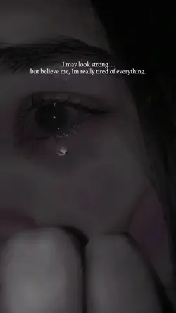 Im really tired