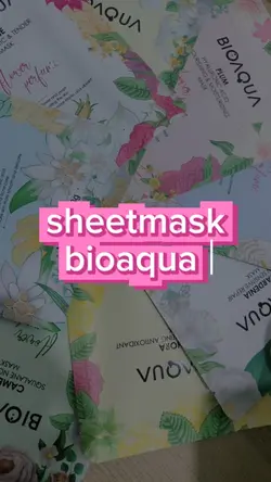 sheet mask bioaqua 