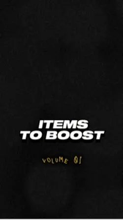 Items to boost aura