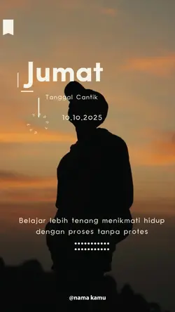 Jumat tanggal cantik