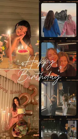 birthday template 