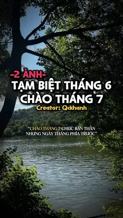 tạm biệt tháng 6
