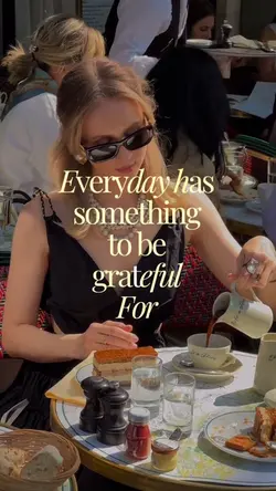 To be grateful