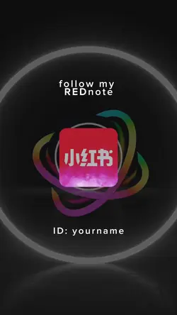 FOLLOW MY REDNOTE