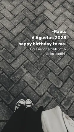 HAPPY BIRTHDAY TO ME