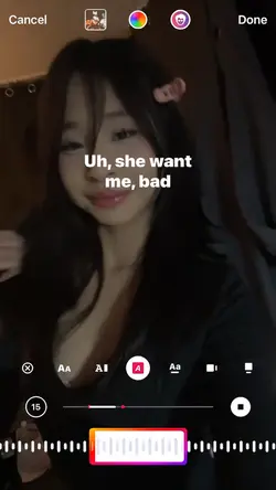 she want me bad