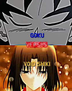 GOKU VS V. SHIKI