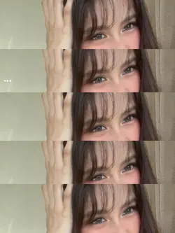 her eyes