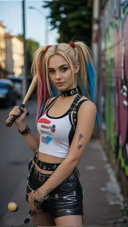 harley quinn style 