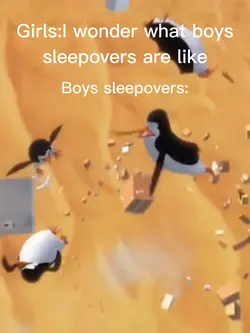 Boys sleepovers 