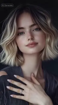 New trend hairstyle